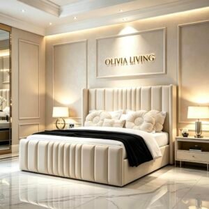 Ivory Merlot Bed