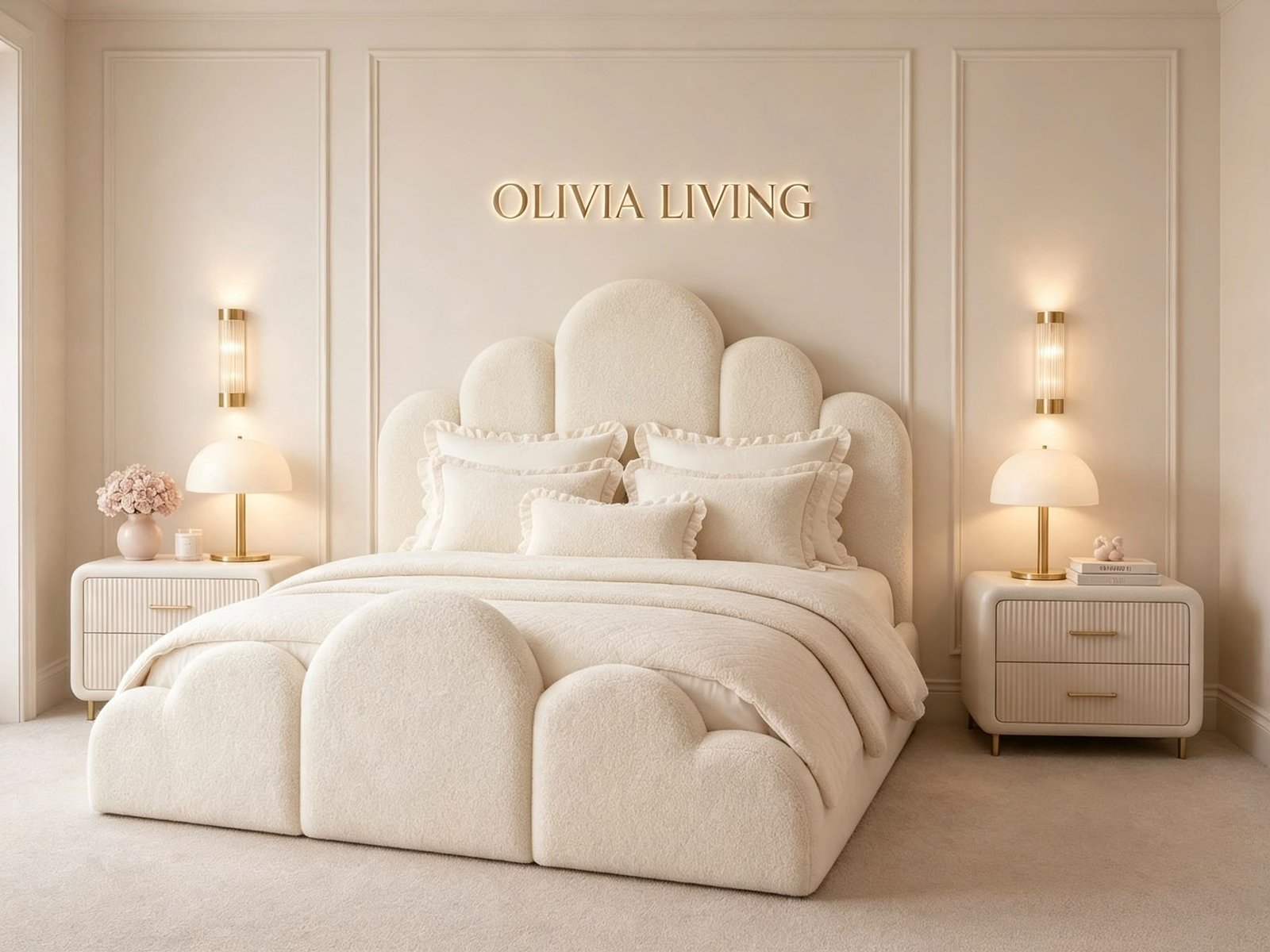 Teddy Cloud Bed